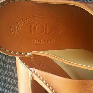 Tod's Shoes - Orange Mules Tod's Shoes - Orange Mules